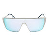 Italia Independent Silver Metal Sunglasses