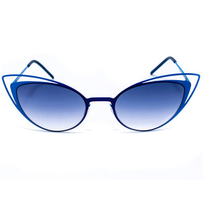 Italia Independent Blue Metal Sunglasses