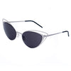 Italia Independent Silver Metal Sunglasses
