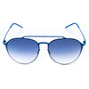 Italia Independent Blue Metal Sunglasses
