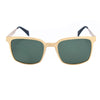 Italia Independent Gold Metal Sunglasses