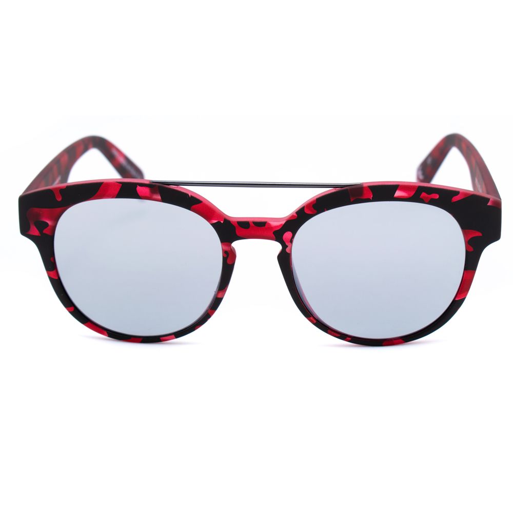 Italia Independent – Rote Acetat-Sonnenbrille
