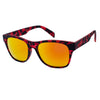 Italia Independent – Rote Acetat-Sonnenbrille