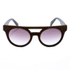 Italia Independent Brown Acetate Sunglasses