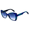 Italia Independent Blue Acetate Sunglasses