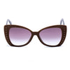 Italia Independent Brown Acetate Sunglasses