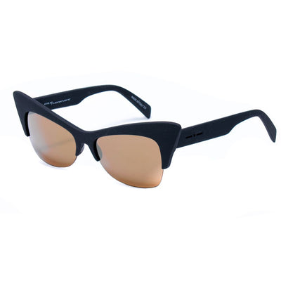 Italia Independent – Schwarze Acetat-Sonnenbrille