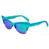 Italia Independent Blue Acetate Sunglasses