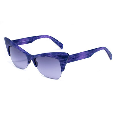 Italia Independent – Lilafarbene Acetat-Sonnenbrille
