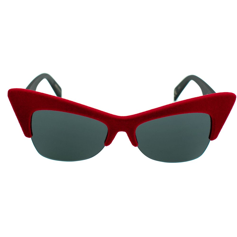 Italia Independent – Rote Acetat-Sonnenbrille