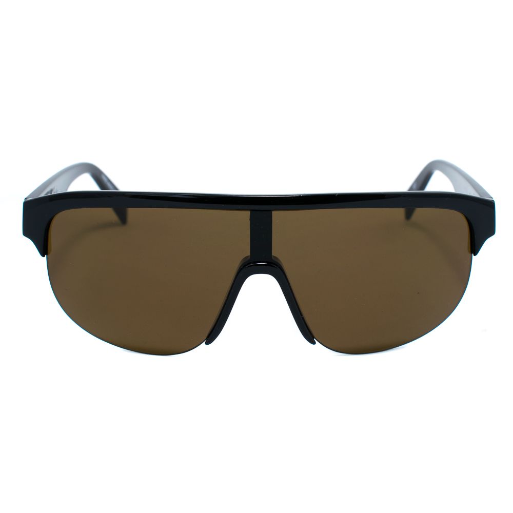 Italia Independent – Schwarze Acetat-Sonnenbrille