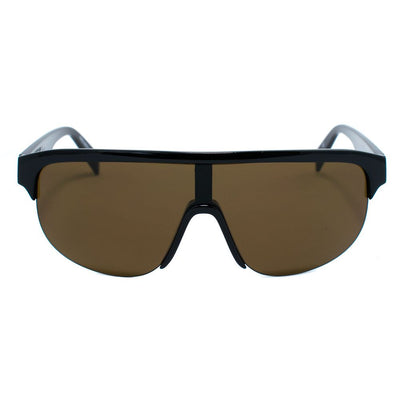 Italia Independent – Schwarze Acetat-Sonnenbrille