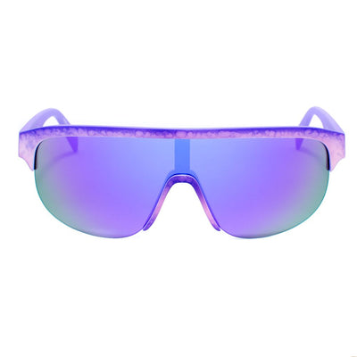Italia Independent – Lilafarbene Acetat-Sonnenbrille