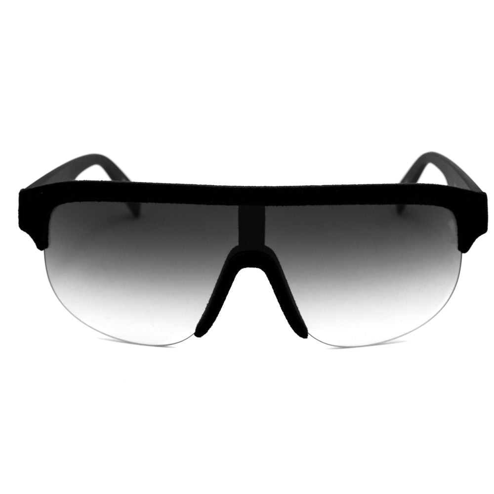Italia Independent – Schwarze Acetat-Sonnenbrille