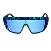 Italia Independent Blue Acetate Sunglasses