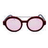 Italia Independent Bordeaux Acetate Sunglasses
