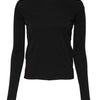 Dolce & Gabbana Black Wool Shrug Crew Neck Pullover Sweater
