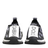 Dolce & Gabbana Black White Sorrento Low Top Sneakers Shoes