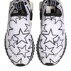 Dolce & Gabbana White Stars Sorrento Low Top Sneakers Shoes