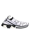 Dolce & Gabbana White Stars Sorrento Low Top Sneakers Shoes