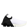 Dolce & Gabbana White Black Low Top Sorrento Sneakers Shoes