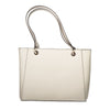 Guess Jeans Beige Polyurethane Women's Shoulder Bag