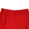 Dolce & Gabbana Red HighWaist Straight Women Trouser Pants