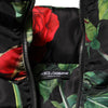 Dolce & Gabbana Multicolor Floral Puffer Coat Full Zip Jacket