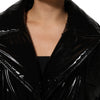 Dolce & Gabbana Polyester Black Quilted Puffer Coat  Jacket