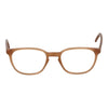 Andy Wolf Brille aus orangefarbenem Acetat (Gestell)