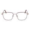 Andy Wolf Burgundy Metal Glasses (Frames)