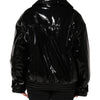 Dolce & Gabbana Black Polyester Quilted Puffer Coat Jacket