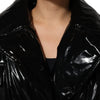 Dolce & Gabbana Black Polyester Quilted Puffer Coat Jacket