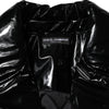 Dolce & Gabbana Black Polyester Quilted Puffer Coat Jacket