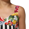 Dolce & Gabbana Multicolor Patchwork Cotton AlineMini Dress