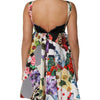 Dolce & Gabbana Multicolor Patchwork Cotton AlineMini Dress