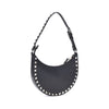 Valentino Garavani Black Calf Leather Bos Taurus Shoulder Bag