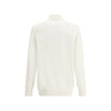 Brunello Cucinelli White Cashmere Cardigan