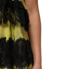 Dolce & Gabbana Yellow Black Babydoll Chemise Lingerie Dress