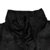 Dolce & Gabbana Black Jacquard Quilted Puffer Bomber Jacket