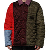 Dolce & Gabbana Multicolor Patchwork PolyesterQuilted Jacket