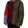 Dolce & Gabbana Multicolor Patchwork PolyesterQuilted Jacket