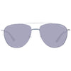 Hackett Gray Stainless Steel Sunglasses