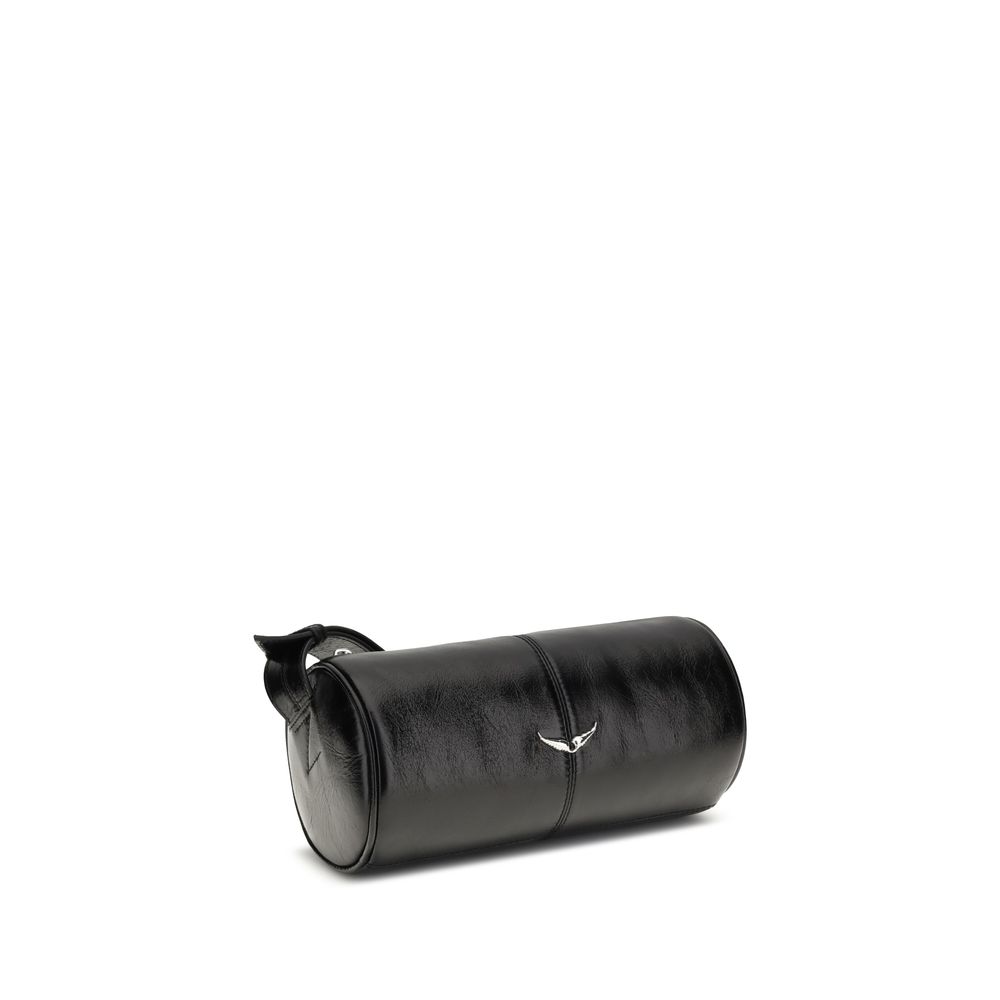 Zadig &amp; Voltaire Umhängetasche aus schwarzem Leder