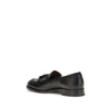 Fratelli Rossetti Black Calf Leather Bos Taurus Slip-On Loafers