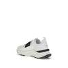 Valentino Garavani White Calf Leather Bos Taurus Athletic Sneakers