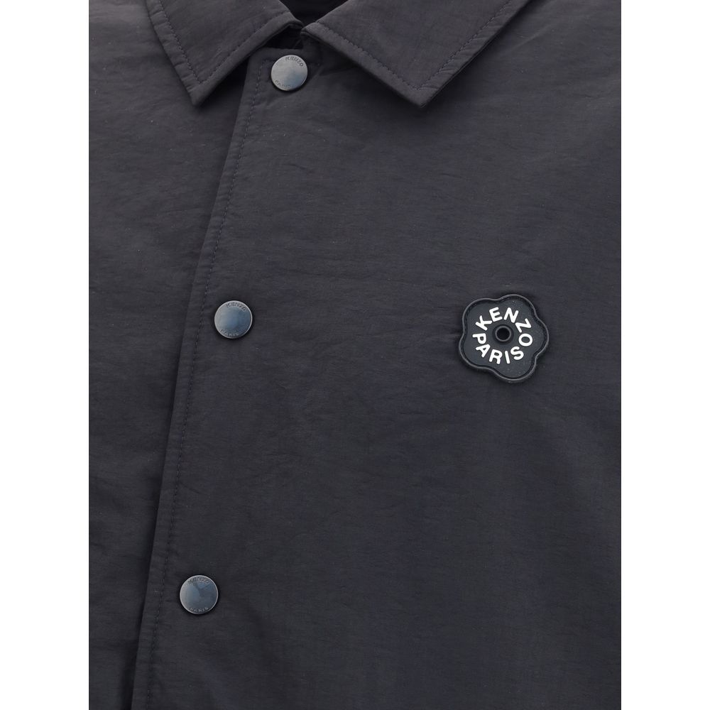 Kenzo Bomberjacke aus schwarzem Nylon