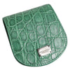 Dolce & Gabbana Green Exotic Skin Coin Condom Case Holder Pocket Wallet