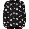 Dolce & Gabbana Black DG Monogram Nylon Windbreaker Jacket