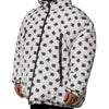 Dolce & Gabbana White DG Monogram Hooded Puffer Jacket